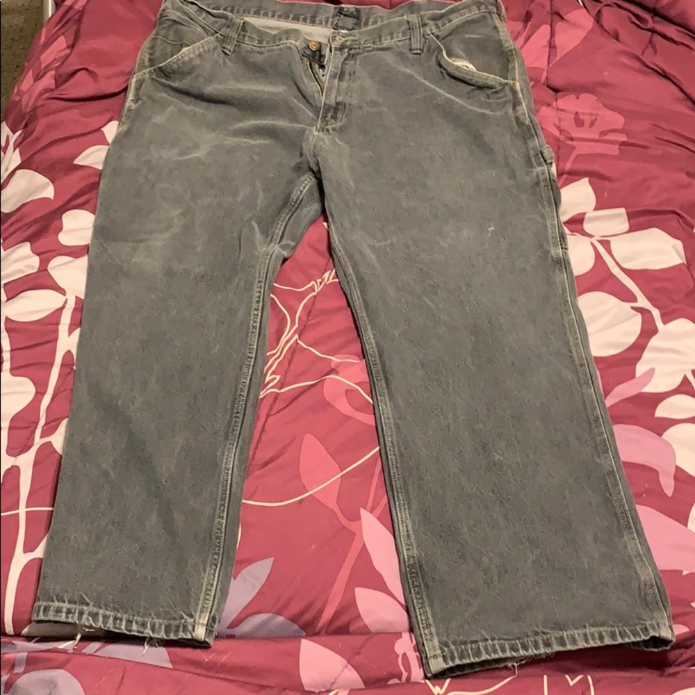 Faded glory black men’s jeans 42 x 30